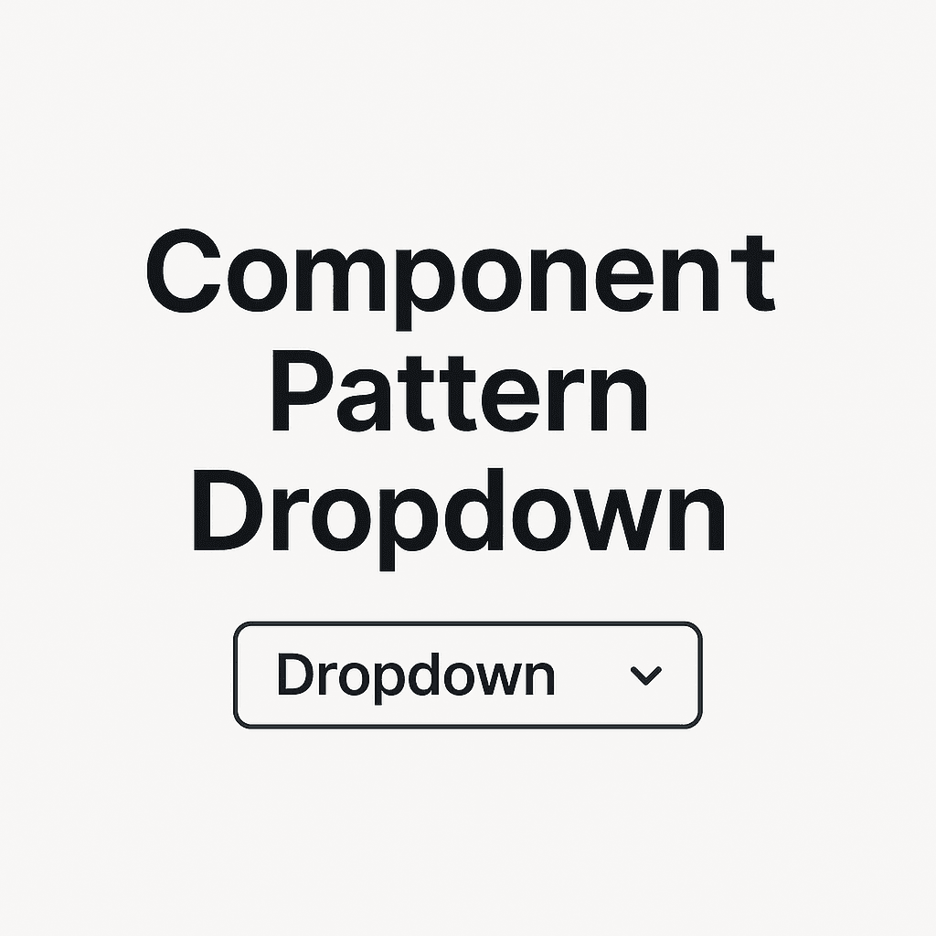 thumbnail for 컴파운드 패턴으로 Dropdown Component 만들기